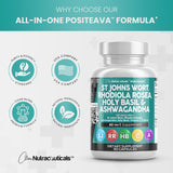 Clean Nutraceuticals Hierba de St Johns 10000mg Rhodiola