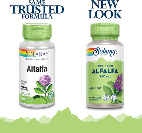 Suplementos Superalimento Hoja de alfalfa 860 mg 100 cáp