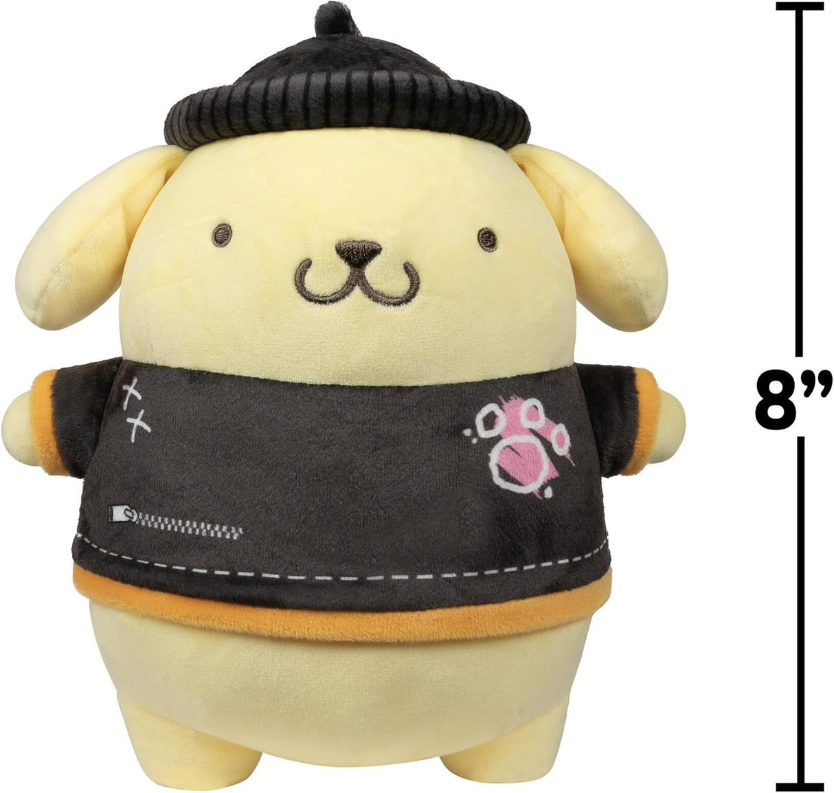 Peluche Pompompurin 8 Punk - Sanrio - Exclusivo Amazon Series 2