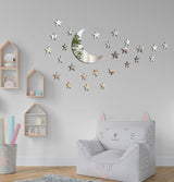 Stickers de Pared Estrellas, Marca Desconocida, 3 Tamaños, DIY
