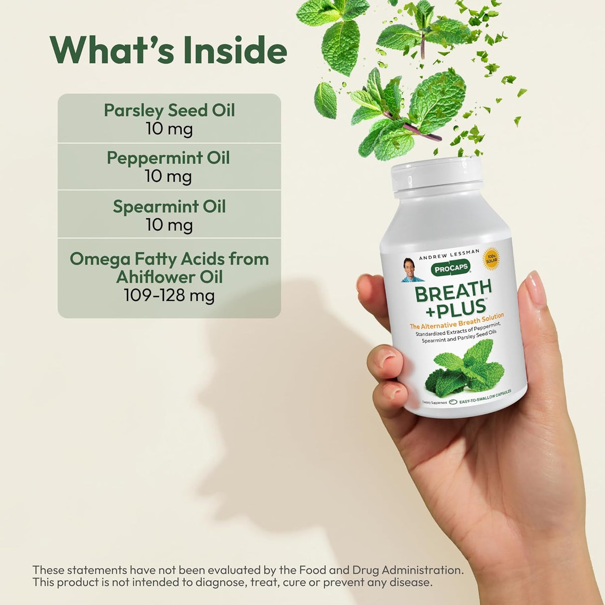 Breath Plus Andrew Lessman - Aliento Natural 60 Softgels