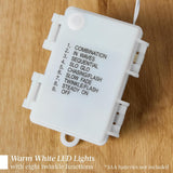 Árbol de Navidad Mini 4ft Best Choice Products, Pre-iluminado LED