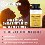 Omega 3 Fish Oil Suplemento Max Fuerza 120 Softgels