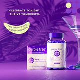 Suplemento purple tree  de bienestar hígado feliz electrolit