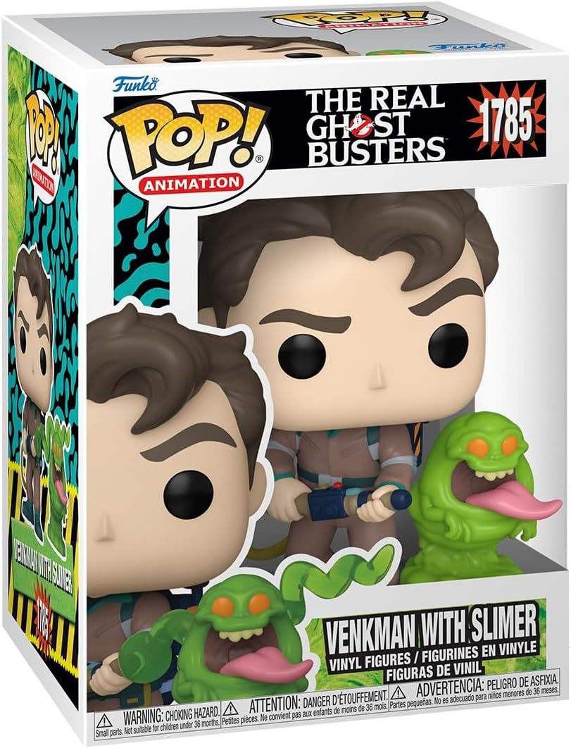 Funko Pop: Dr. Peter Venkman con Slimer - The Real Ghostbusters