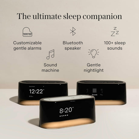 Reloj Despertador Inteligente con Sonidos Naturales y Luz