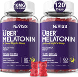 Paquete de 2 gomitas con L-teanina,de 10 mg  para adultos