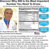 Suplemento Soporte de neuropatía vitaminas, minerale