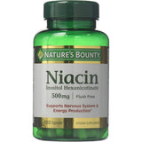 Suplemento Niacina libre 500 mg 240 Cápsulas 2 pack 120 und