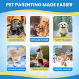IMMCUTE Pañales para perras,30unidades,pañales súper absorbentes