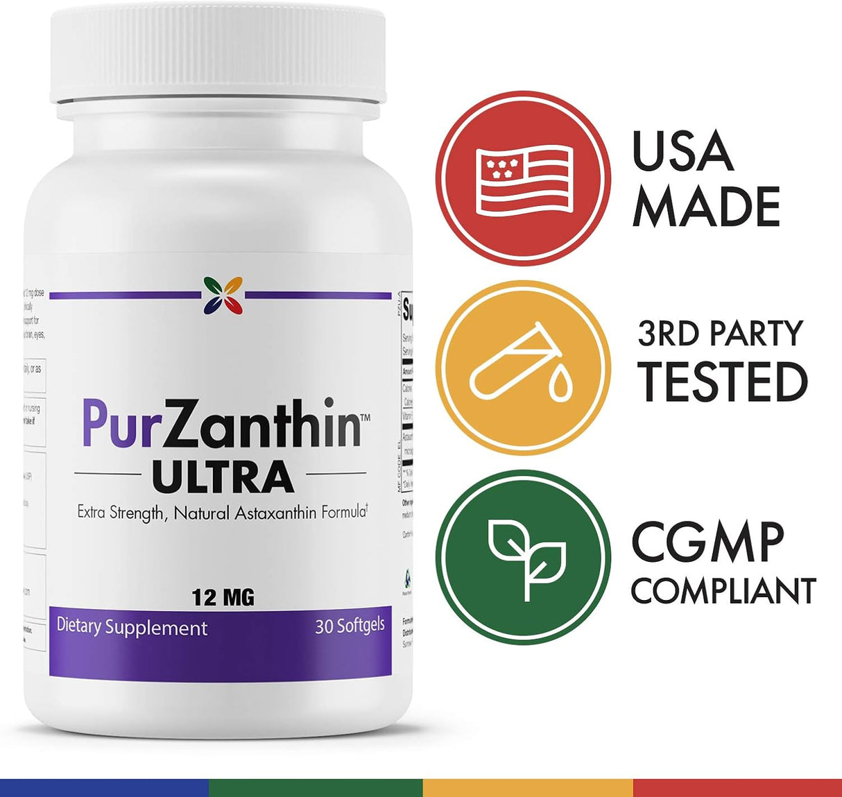 Suplementos Alimenticios Astaxantina 12 mg cápsulas blandas