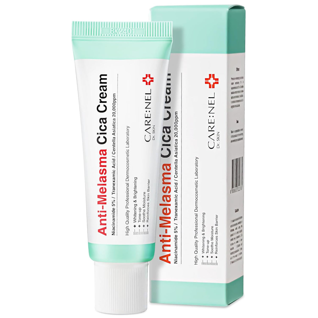 Crema Facial para Melasma  Centella Asiática Cuidado Coreano