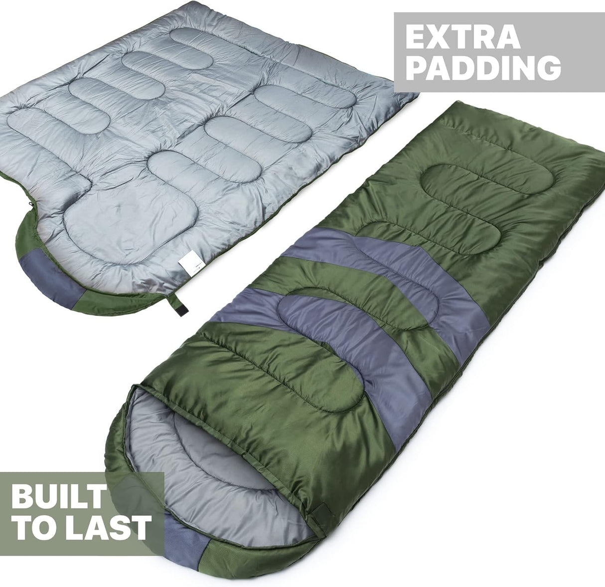 Sacos de Dormir para Adultos y Niños - Clima Frío y Cálido