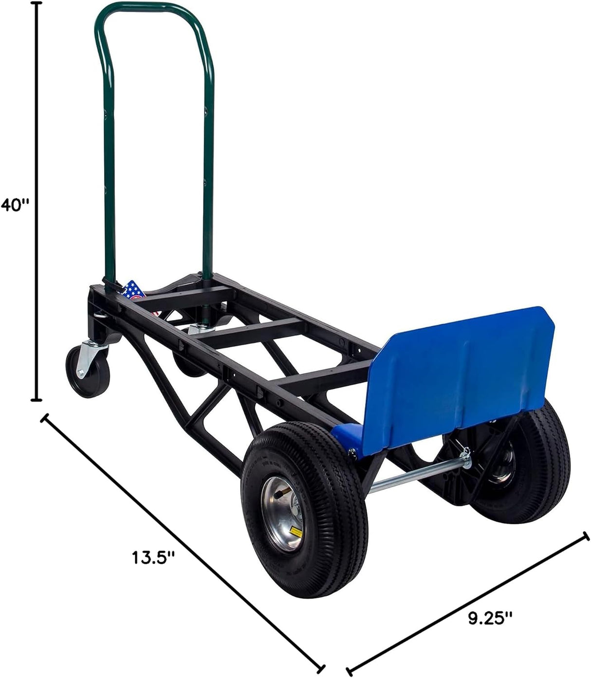 Carretilla y Dolly Nylon 700 lb Capacidad Ultra Ligera - Modelo X