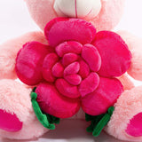 Osito de Peluche BEJOY con Rosa, 16 Pulgadas, Día de San Valentín