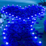 Pétalos de Rosa Artificiales Coume con 72 Velas LED Flameless