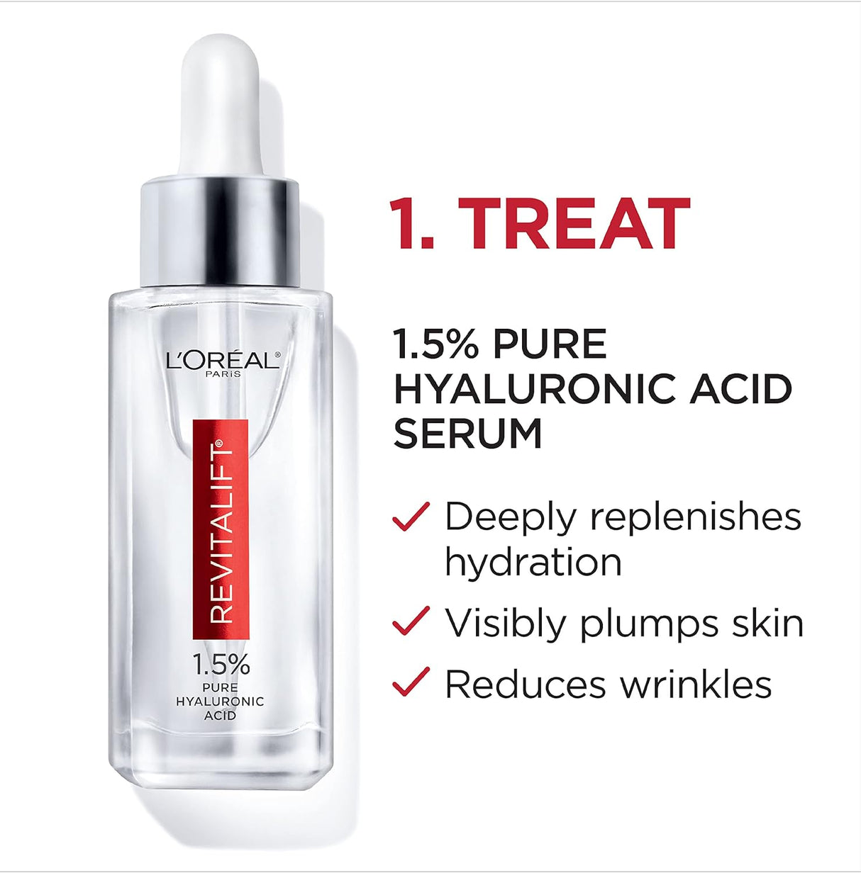 L&#39;Oreal Paris Suero de ácido hialurónico L'Oreal Paris