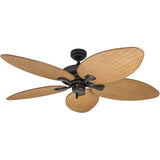 Ventilador de techo con diseño de palmera de 52 pulgadas