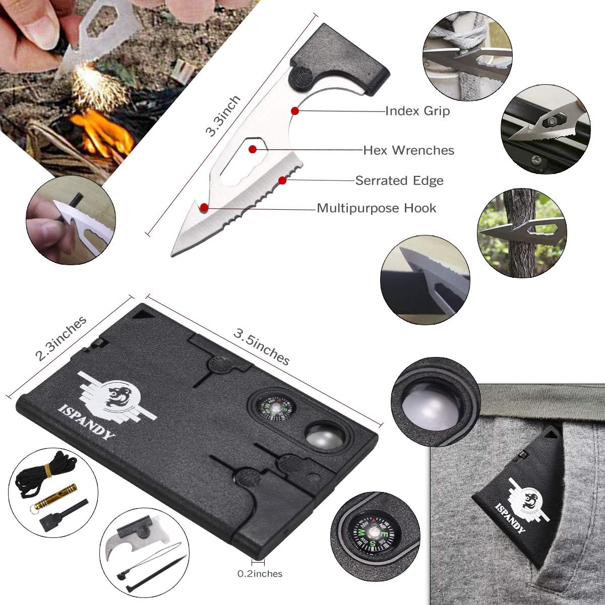 Multiherramienta de cuchillos de bolsillo regalo para hombre