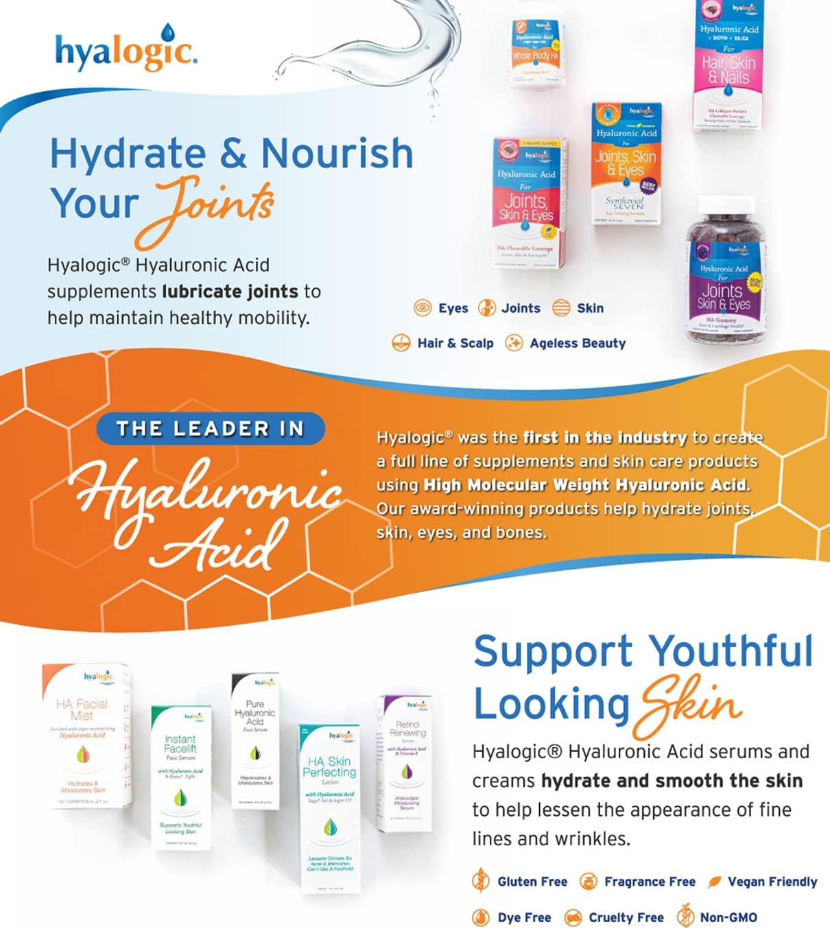Hyalogic Masticables de ácido hialurónico con sabor a bayas