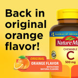 Suplemento Vitamina C masticable de 500 mg  inmunológico 150