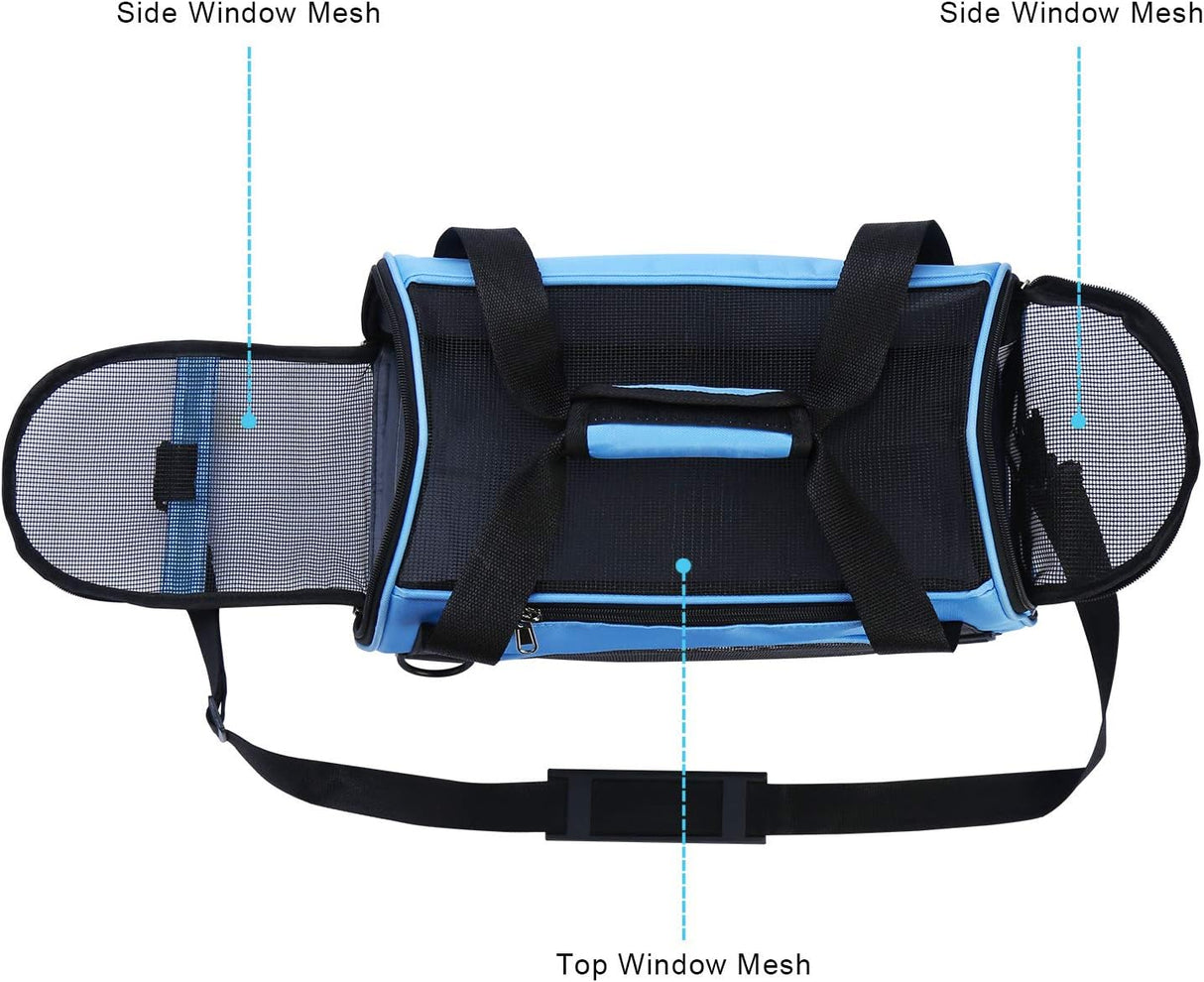 Transportín Aprobado para Aerolíneas, Suave y Plegable