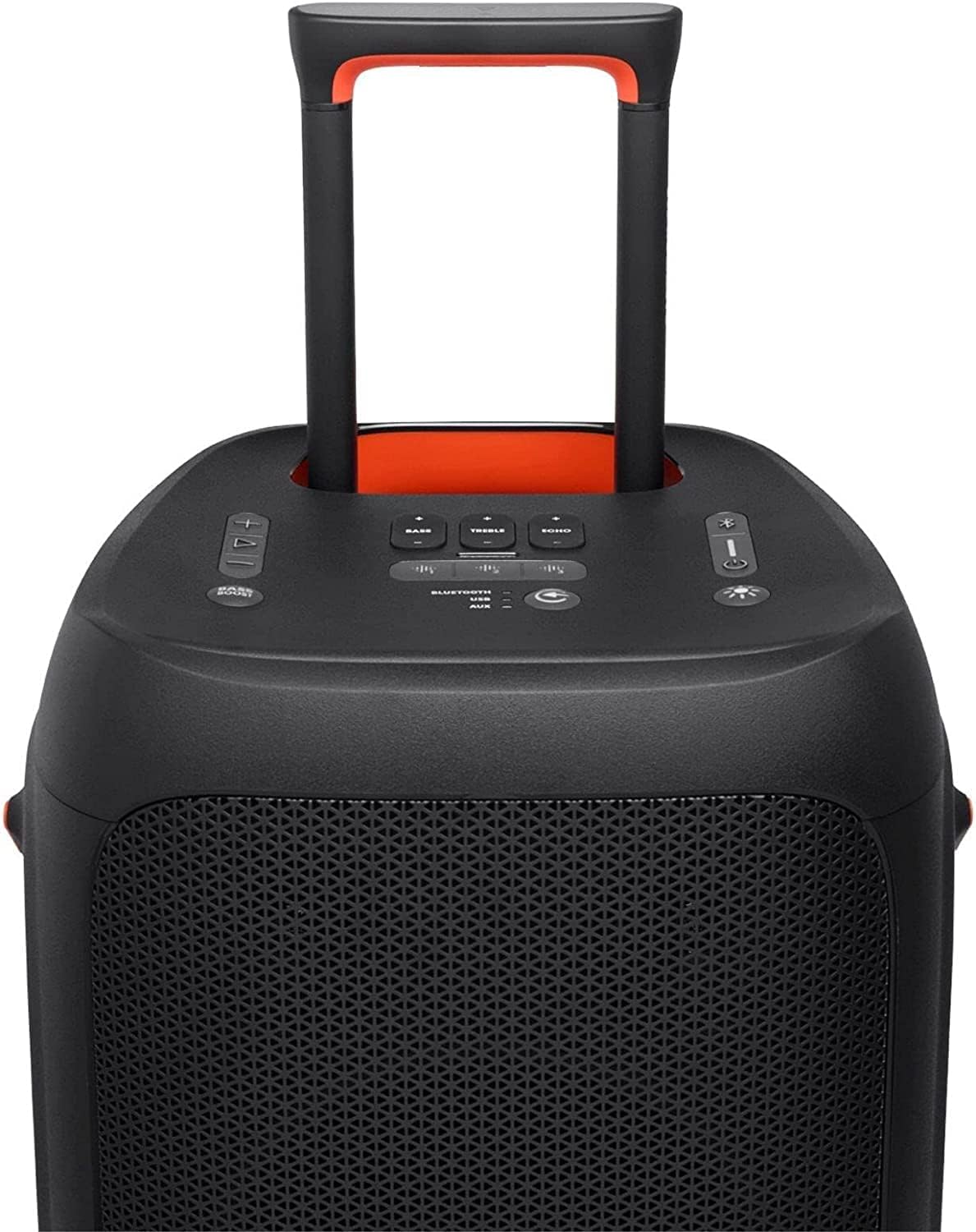 Altavoz portátil JBL Partybox 310, sonido potente y luces.