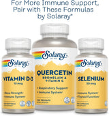Solaray Zinc 50mg Cápsulas Apoyo Inmunidad 100 Veganas Pumpkin Seed