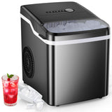 Máquina de hielo autolimpiante con cesta Z4701-BLACK COWSAR