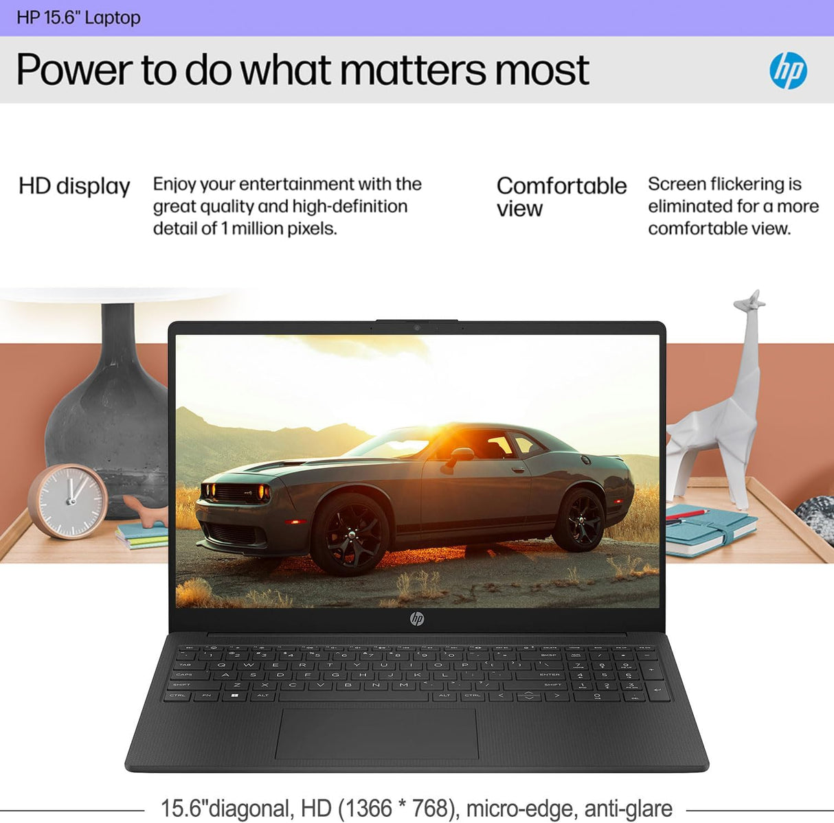 Laptop HP 15.6 Intel N200, 8GB RAM, 128GB, Windows 11