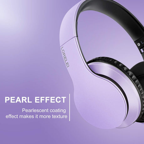 Auriculares LORELEI X6 con micrófono, ligeros y plegables