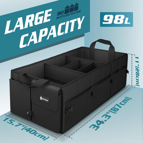 Organizador de Maletero Extra Grande Sposuit 98L Plegable