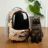 Mochila para gatos y cachorros es muy ligera y espaciosa