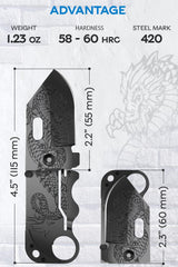 Cuchillo de bolsillo plegable