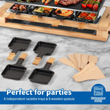 Parrilla eléctrica de 1500 W antiadherente CMRG-300W CUSIMAX