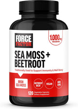 Irish Sea Moss + Beet Root Suplemento, FEM Force, Inmunidad y Energía, 120 cápsulas