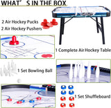 Mesa de hockey de aire plegable HLC Upgrade de 4 pies