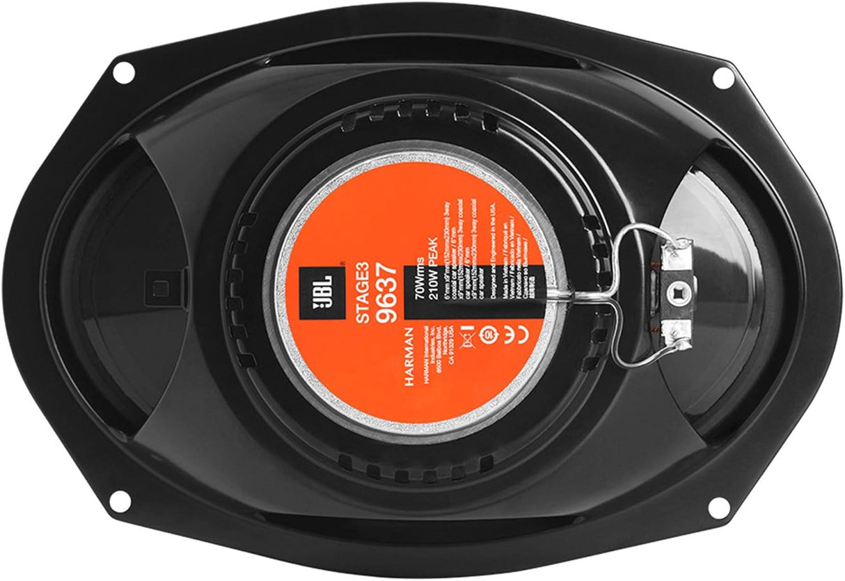 Altavoces de coche JBL, 6x9 pulgadas, tres vías, modelo 39637F