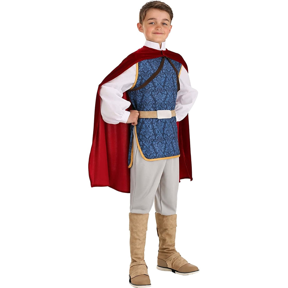 Disfraz de The Prince de Blancanieves para Niños XL