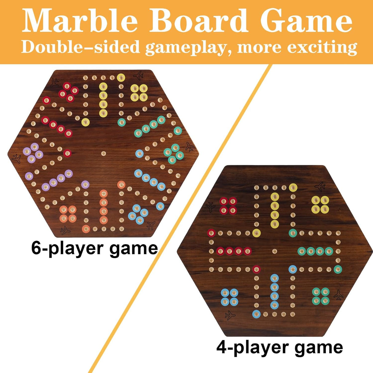 Juego de Mesa Aggravation Extra Grande Wahoo, 4-6 Jugadores