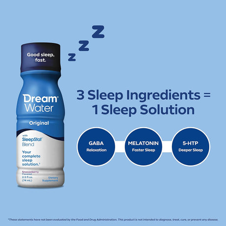 Suplementos Bebida para ayudar al sueño cero azúcar 2.5 oz