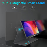 Monitor portátil KYY 15.6'' FHD 1080P USB-C HDMI, ultradelgado