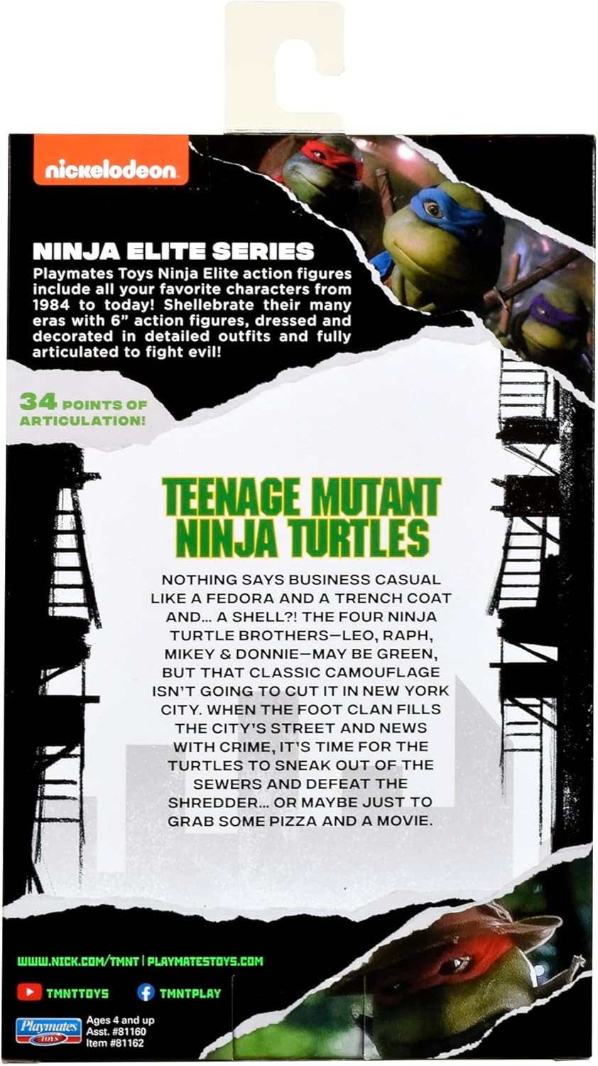 Figura Leonardo en Disfraz - Playmates Toys - Ninja Elite 6