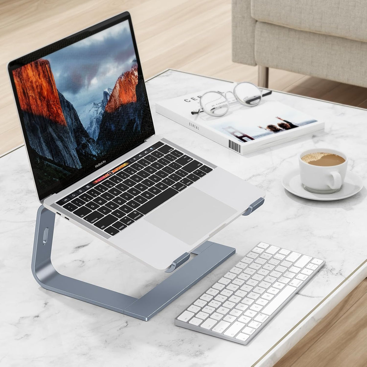 Soporte de Laptop OMOTON, Aluminio, Compatible 11-16