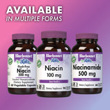 Suplementos Niacin Cápsulas vegetales de 100 mg 90 unidades