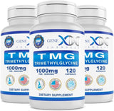 Suplemento GENEX 1000mg TMG pack 3  Betaína anhidra hepático