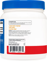 Suplemento L-glutamina en polvo 17.6 oz ponche de frutas