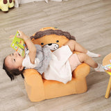 MOMCAYWEX Cuddly - Silla de personaje premium, Little Lion