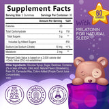 Gomitas apoyo para el sueño reparador natural para dormir