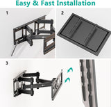 Soporte de pared para TV para la mayoría de tV curvos planos